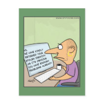 Stolen Identity Postcards