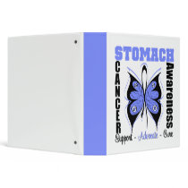 Stomach Cancer Awareness Butterfly binders by giftsforawareness Stomach Cancer Awareness Butterfly binders