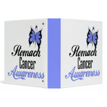 Stomach Cancer Awareness Butterfly Medical Binder by cancerapparel Stomach Cancer Awareness Butterfly Medical Binder