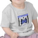 Stomach Cancer Awareness Butterfly t-shirts by giftsforawareness Stomach Cancer Awareness Butterfly t-shirts