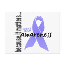 Stomach Cancer Awareness postcards by awarenessgifts Stomach Cancer Awareness postcards