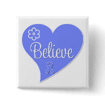 Stomach Cancer Believe Heart buttons