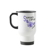 Stomach Cancer BUTTERFLY 3.1 mugs by awarenessgifts Stomach Cancer BUTTERFLY 3.1 mugs