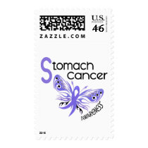 Stomach Cancer BUTTERFLY 3.1 postage by awarenessgifts Stomach Cancer BUTTERFLY 3.1 postage