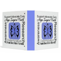 Stomach Cancer Butterfly Inspirations Binder by cancerapparel Stomach Cancer Butterfly Inspirations Binder