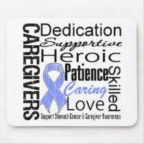 Stomach Cancer Caregivers Collage mousepads