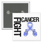 Stomach Cancer Fight Boxing Gloves buttons