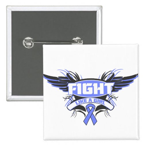 Stomach Cancer Fight Like a Girl Wings.png Pin