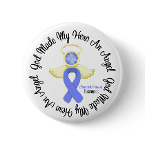 Stomach Cancer God Made My Hero An Angel Pin