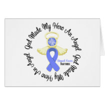 Stomach Cancer God Made My Hero An Angel Card
