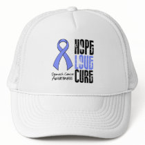 Stomach Cancer Hope Love Cure Ribbon hats by giftsforawareness Stomach Cancer Hope Love Cure Ribbon hats