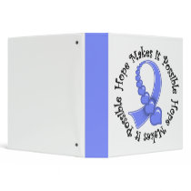 Stomach Cancer - Hope Makes It Possible Binders by cancerapparel Stomach Cancer - Hope Makes It Possible Binders