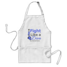 Stomach Cancer I Fight Like a Diva Aprons