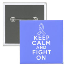 Stomach Cancer Keep Calm and Fight On Pins