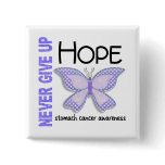 Stomach Cancer Never Give Up Hope Butterfly 4.1 Pin