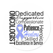 Stomach Cancer Oncologist Collage stickers