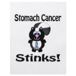 Stomach Cancer Stinks Skunk Awareness Design flyers