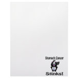 Stomach Cancer Stinks Skunk Awareness Design Personalized Letterhead