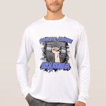 Stomach Cancer Strength Courage Men Tee Shirts