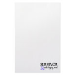 Stomach Cancer Survivor 18 Stationery Design