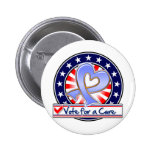 Stomach Cancer Vote For a Cure buttons