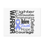 Stomach Cancer Warrior Collage Postcards