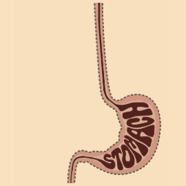 Stomach shirt