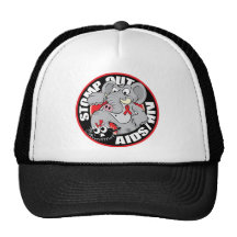 Stomp Out AIDS/HIV Trucker Hats
