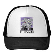 Stomp Out Alzheimer's Disease Mesh Hat