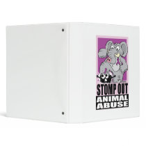 Stomp Out Animal Abuse Binder