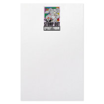 Stomp Out Asperger's Syndrome Stationery Design