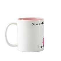 Stomp out Breast Cancer Coffee Mugs