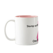 Stomp out Breast Cancer Mug