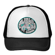 Stomp Out Cervical Cancer Trucker Hat