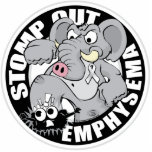Stomp Out Emphysema Cut Outs