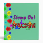 Stomp Out Racism Vinyl Binders