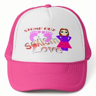 Stomp Out Sexism Love Women hat