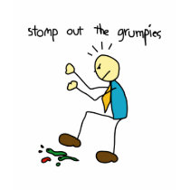 Stomp Out the Grumpies t-shirts