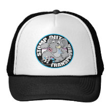 Stomp Out Transphobia Trucker Hats