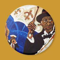 Stompin' Tchoupitoulas magnets