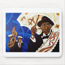 Stompin' Tchoupitoulas mousepads by vigoboom Stompin' Tchoupitoulas mousepads