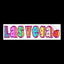 Stone Age Rock Las Vegas Bumper Sticker bumper stickers