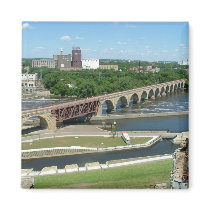 Stone Arch Bridge magnets by ribizlifozelek Stone Arch Bridge magnets