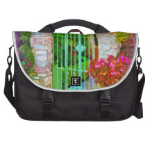 Stone Arch Colorful Gate Computer Bag