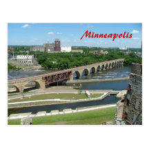 Stone Arche Bridge Post Card
