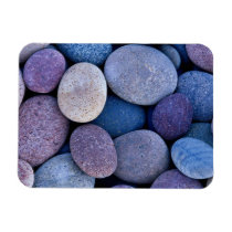 Stone blue rocks vinyl magnets