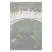 Stone bridge, Chiang Kai-Skek Memorial, Taipei, Ta Customized Stationery