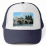 Stone Bridge Crossing River  Kildare Ireland Mesh Hats
