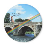 Stone Bridge Crossing River  Kildare Ireland Fridge Magnet