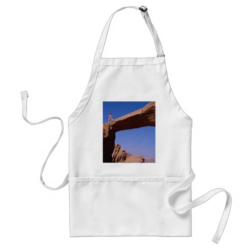 Stone bridge, Wadi Rum, Jordan Apron
